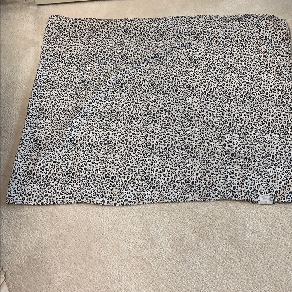 Charming Charlie Leopard Print Scarf